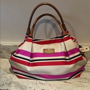 Kate Spade Multicolor Striped Women's Bag